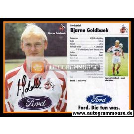 Autogramm Fussball | 1. FC Köln | 1994 | Bjarne GOLDBAEK