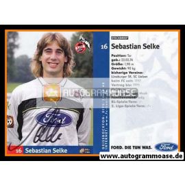 Autogramm Fussball | 1. FC Köln | 1998 | Sebastian SELKE