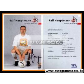 Autogramm Fussball | 1. FC Köln | 2000 | Ralf HAUPTMANN