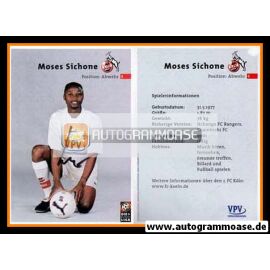 Autogramm Fussball | 1. FC Köln | 2000 | Moses SICHONE