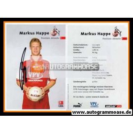 Autogramm Fussball | 1. FC Köln | 2002 | Markus HAPPE