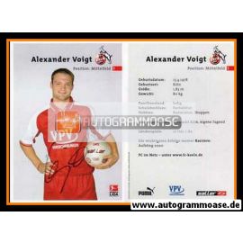 Autogramm Fussball | 1. FC Köln | 2002 | Alexander VOIGT