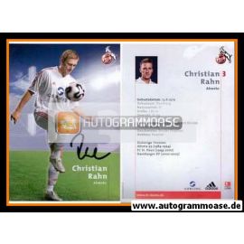 Autogramm Fussball | 1. FC Köln | 2005 | Christian RAHN [1]