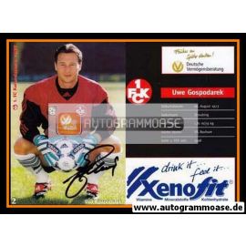 Autogramm Fussball | 1. FC Kaiserslautern | 1998 | Uwe GOSPODAREK