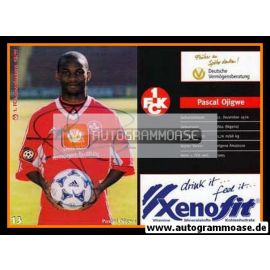 Autogramm Fussball | 1. FC Kaiserslautern | 1998 | Pascal OJIGWE
