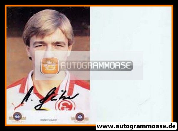 Autogramm Fussball | Fortuna Düsseldorf | 1981 | Stefan DAUBER