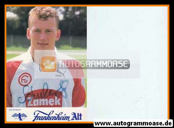 Autogramm Fussball | Fortuna Düsseldorf | 1990 | Jörg SCHUBERTH