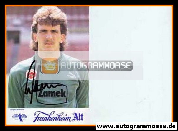 Autogramm Fussball | Fortuna Düsseldorf | 1989 | Jürgen WITTMANN