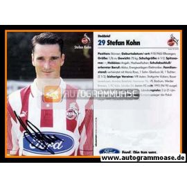 Autogramm Fussball | 1. FC Köln | 1995 | Stefan KOHN