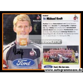 Autogramm Fussball | 1. FC Köln | 1995 | Michael KRAFT