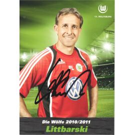 Autogramm Fussball | VfL Wolfsburg | 2010 | Pierre LITTBARSKI