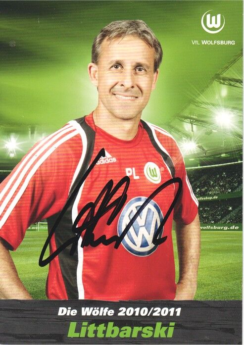 Autogramm Fussball | VfL Wolfsburg | 2010 | Pierre LITTBARSKI