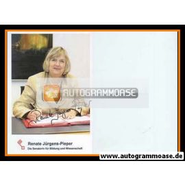 Autogramm Politik | SPD | Renate JÜRGENS-PIEPER | 2000er (Portrait Color)