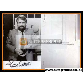Autogramm TV | NDR | Peter GATTER | 1980er (Portrait SW)