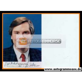 Autogramm TV | WDR | Wolfgang KLEIN | 1980er Foto (Portrait Color)