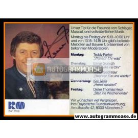Autogramm Radio | BRW | Karl MOIK | 1980er (Portrait Color)