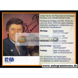 Autogramm Radio / TV | BRW | Karl MOIK | 1980er (Portrait Color)