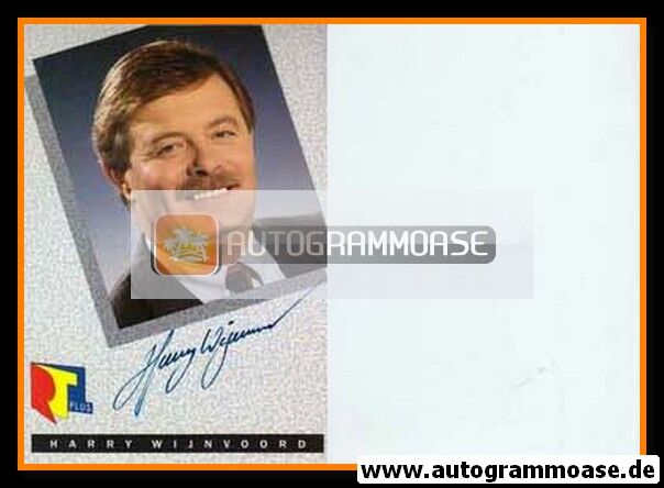 Autogramm TV | RTL | Harry WIJNVOORD | 1980er (Portrait Color)