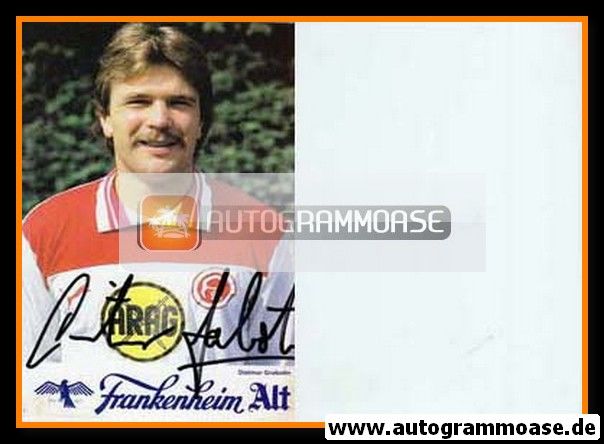 Autogramm Fussball | Fortuna Düsseldorf | 1984 | Dietmar GRABOTIN