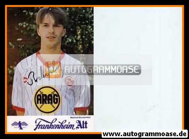 Autogramm Fussball | Fortuna Düsseldorf | 1985 | Manfred BOCKENFELD
