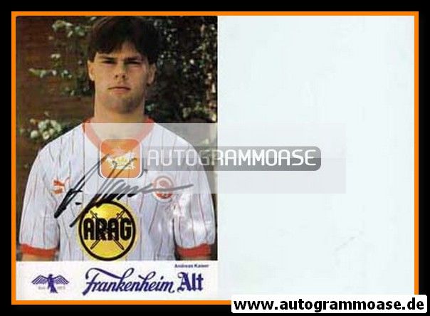 Autogramm Fussball | Fortuna Düsseldorf | 1985 | Andreas KAISER