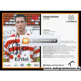 Autogramm Fussball | FSV Mainz 05 | 1997 | Sandro SCHWARZ