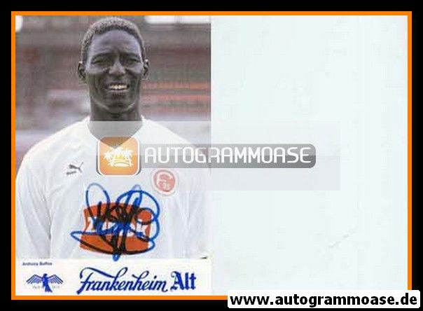 Autogramm Fussball | Fortuna Düsseldorf | 1989 | Anthony BAFFOE