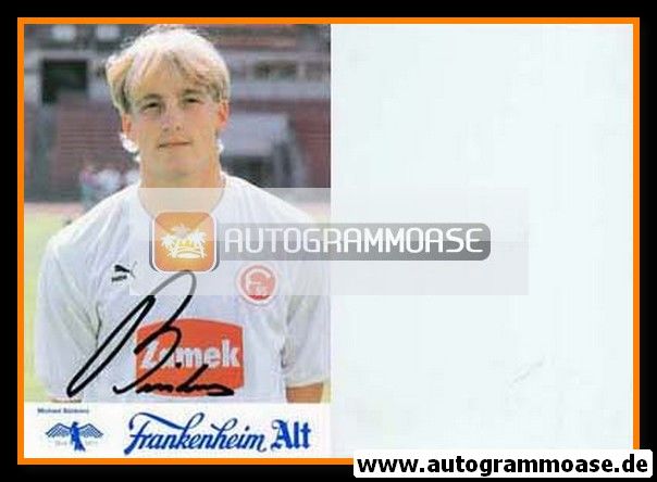 Autogramm Fussball | Fortuna Düsseldorf | 1989 | Michael BÜSKENS