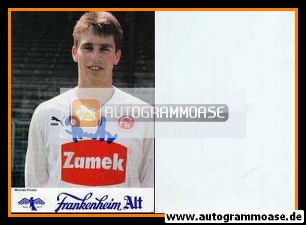 Autogramm Fussball | Fortuna Düsseldorf | 1988 | Michael PREETZ