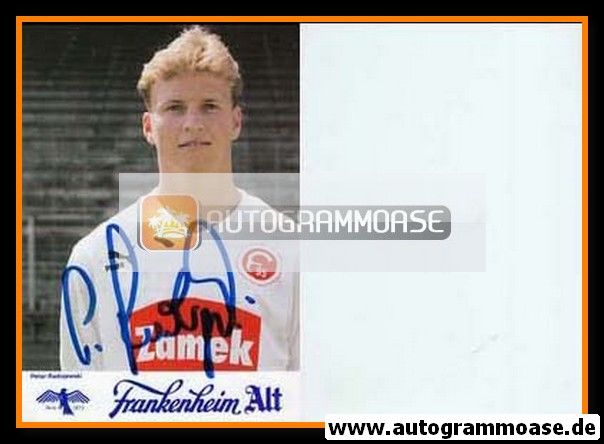 Autogramm Fussball | Fortuna Düsseldorf | 1988 | Peter RADOJEWSKI
