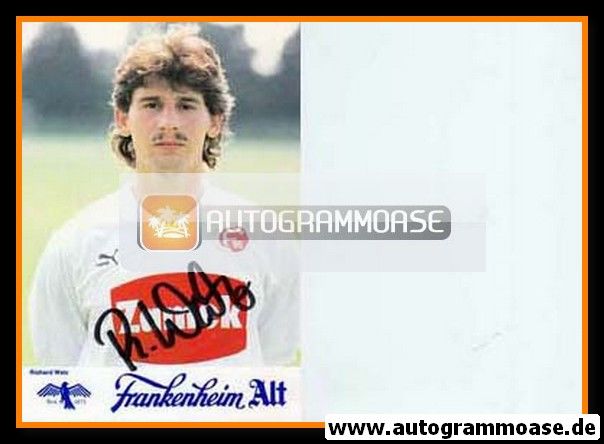 Autogramm Fussball | Fortuna Düsseldorf | 1988 | Richard WALZ