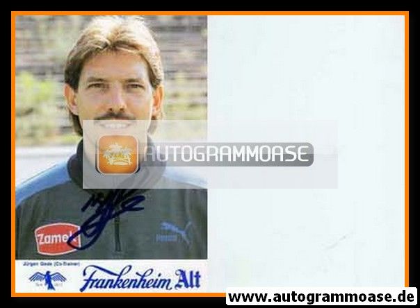 Autogramm Fussball | Fortuna Düsseldorf | 1991 | Jürgen GEDE