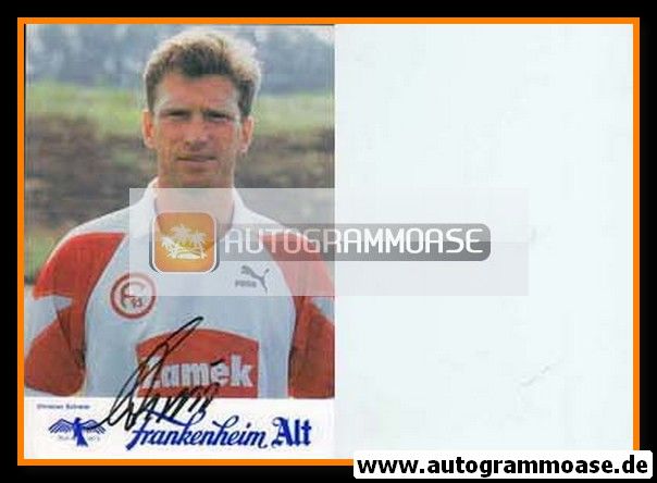 Autogramm Fussball | Fortuna Düsseldorf | 1991 | Christian SCHREIER