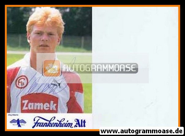 Autogramm Fussball | Fortuna Düsseldorf | 1990 | Jörg ALBERTZ