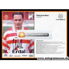 Autogramm Fussball | FSV Mainz 05 | 1998 | Christian HOCK