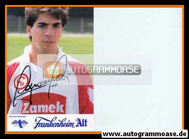 Autogramm Fussball | Fortuna Düsseldorf | 1990 | Marcello CARRACEDO 