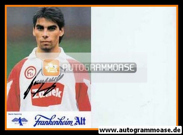 Autogramm Fussball | Fortuna Düsseldorf | 1991 | Martin SPANRING