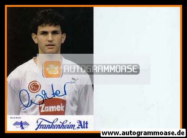 Autogramm Fussball | Fortuna Düsseldorf | 1992 | Bernd WINTER