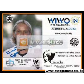 Autogramm Fussball (D) | SG Wattenscheid 09 | 2004 | Kirstin GEESMANN