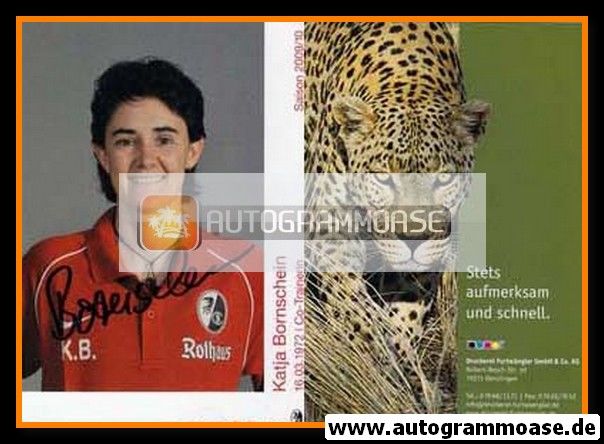 Autogramm Fussball (D) | SC Freiburg | 2009 | Katja BORNSCHEIN