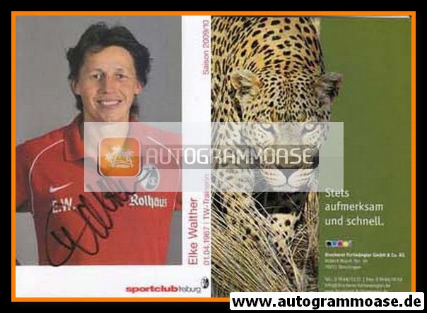 Autogramm Fussball (D) | SC Freiburg | 2009 | Elke WALTHER