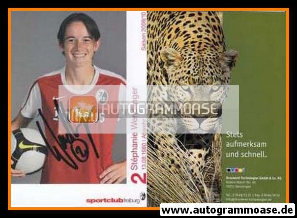 Autogramm Fussball (D) | SC Freiburg | 2009 | Stephanie WENDLINGER