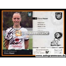 Autogramm Fussball (D) | FCR 2001 Duisburg | 2009 | Elena HAUER