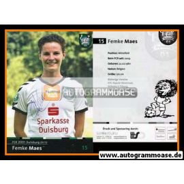 Autogramm Fussball (D) | FCR 2001 Duisburg | 2009 | Femke MAES