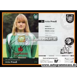 Autogramm Fussball (D) | FCR 2001 Duisburg | 2009 | Anke PREUSS