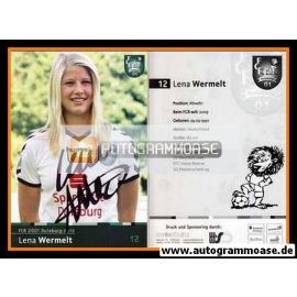 Autogramm Fussball (D) | FCR 2001 Duisburg | 2009 | Lena WERMELT