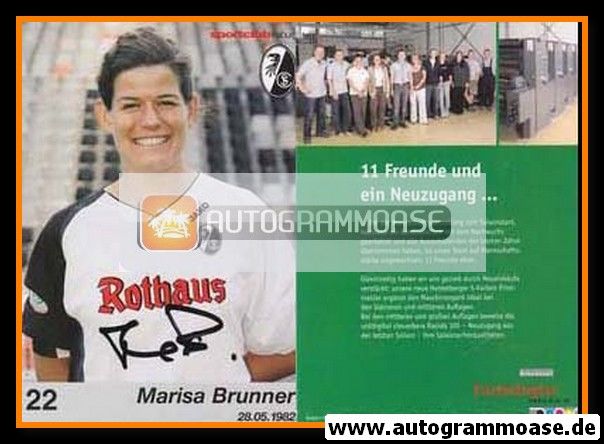 Autogramm Fussball (D) | SC Freiburg | 2007 | Marisa BRUNNER