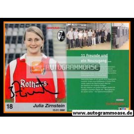 Autogramm Fussball (Damen) | SC Freiburg | 2007 | Julia ZIRNSTEIN