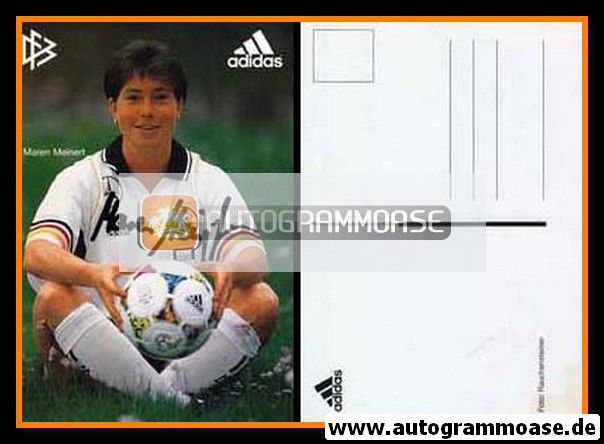 Autogramm Fussball (D) | DFB | 2001 Adidas | Maren MEINERT