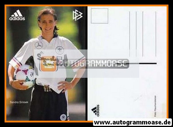 Autogramm Fussball (D) | DFB | 2001 Adidas | Sandra SMISEK
